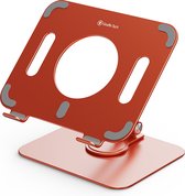Giraffe Tech - Tabletstandaard - IPadhouder - Telefoonhouder Silver - Ergonomisch 360° Design - Metaal - Voor IPad en Tablet tot 14 Inch - Verkrijgbaar in Zilver & Grijs & Oranje
