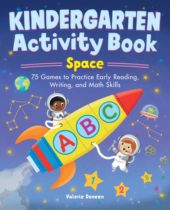 School Skills Activity Books- Kindergarten Activity Book: Sp ... - cover