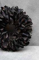 Krans | Palmflower | Black | Zwart | 25cm