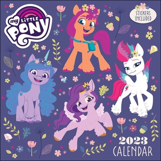 My Little Pony 2023 Wall Calendar Hasbro 9781524874346 Boeken My Little Pony 2023 Wall Calendar Hasbro 9781524874346 Boeken