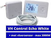 VH Control- Echo WiFi Digitale draadloze RF thermostaat met ontvanger voor vloerverwarming