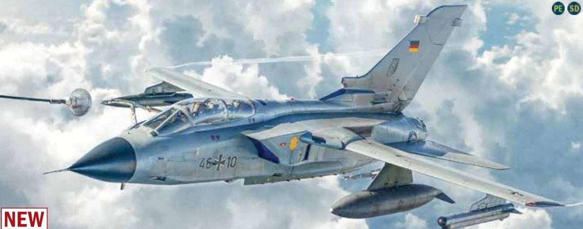 Italeri 1:32 2517 Tornado IDS ECR Plane Plastic kit