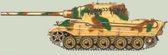 1:56 Italeri 15770 Sd.Kfz. 186 Jagdtiger Tank Plastic kit