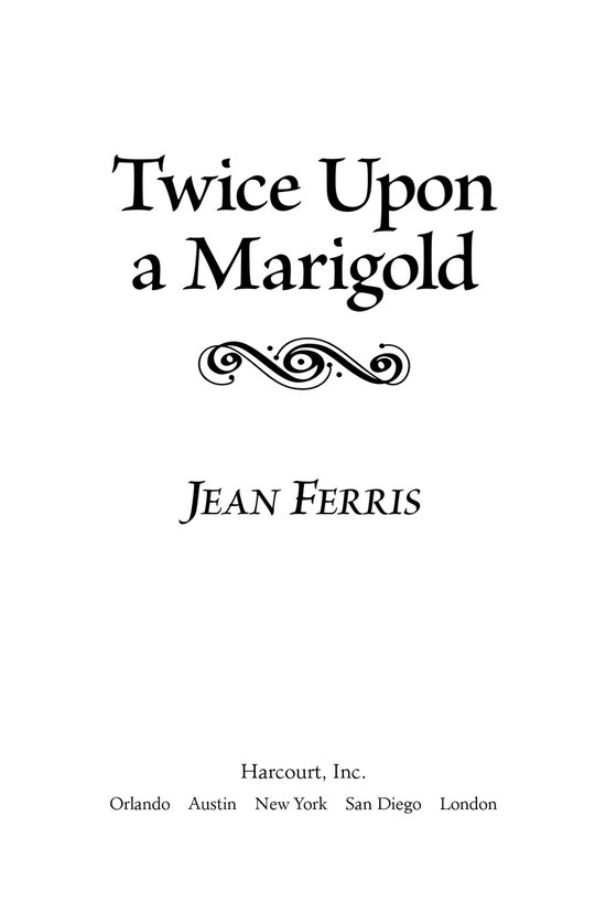 Twice Upon a Marigold - cover