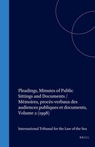 Pleadings, Minutes of Public Sittings and Documents / MÃ©moires, ProcÃ¨s-Verbaux Des Audiences Publiques Et Documents, Volume 2 (1998)