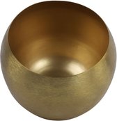 Non-branded Waxinelichthouder Obion 20 X 20 Cm Staal Goud