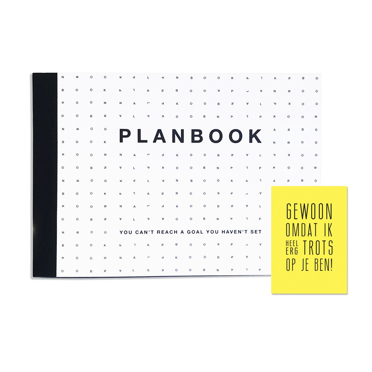 Planboek A4 R + KAART - zelf in te vullen