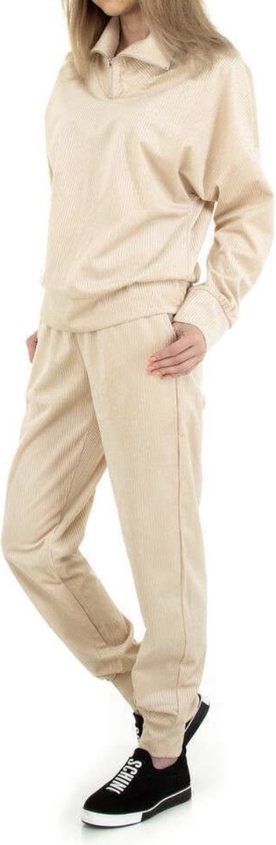 SLOUCHER Velours huispak voor dames, kleur