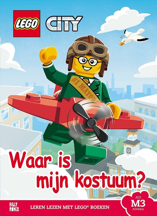 Leren lezen met LEGO - LEGO City - Waar is mijn kostuum?