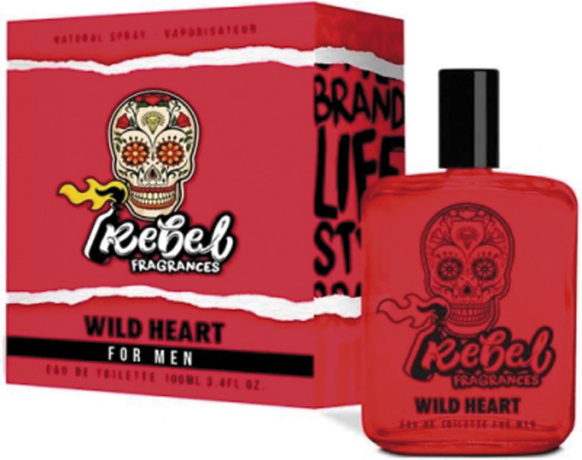Rebel Edt 30ml Man Wild Heart