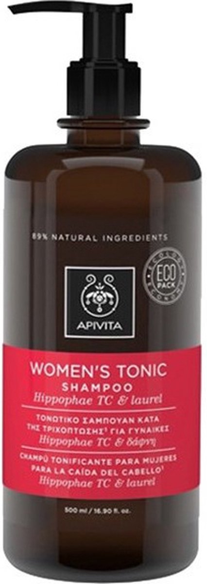 Apivita Womens Tonic Shampoo With Hippophae Tc And Laurel 500ml