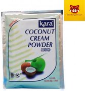 Kara® | 6 x 50 gram Coconut cream Powder | Instant | Kokoknoot creme poeder | multipack | glutenvrij