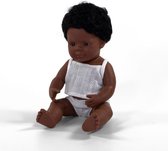 Miniland Pop Afro-Amerikaanse Jongen 38cm