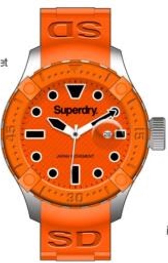 Superdry SYG140O Horloge 46 mm | bol.com