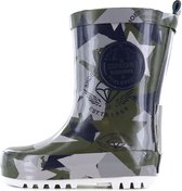 Enkelboots | Jongens | Grey Green | Textiel | Shoesme | Maat 20