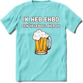 Ik Heb EHBO T-Shirt | Bier Kleding | Feest | Drank | Grappig Verjaardag Cadeau | - Licht Blauw - XL