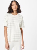 ONLY  Inka S/S Oversized Top Jrs Stripe Harbor Gray WIT L