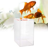 Titratie container - Aquarium Acryl Vloeistof Opslag - Aquarium Transparante Vloeistof Container met maataanduiding - Acryl Vloeistof Emmer voor Werken met Doseerpomp (2.5L)