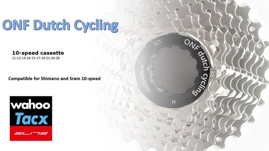 Racefiets cassette 10 Speed cassette voor Smarttrainer met Direct Drive -  Wahoo Kickr | bol.com