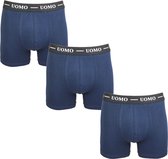 UOMO 3-Pack heren boxershorts Marine maat XL