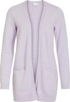 VILA VIRIL OPEN L/S KNIT VEST CARDIGAN-FAV (S)