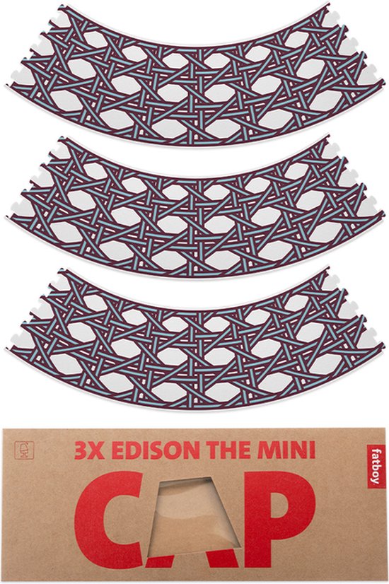 Edison - Mini Cappie - Set van 3 - Mikado Sky