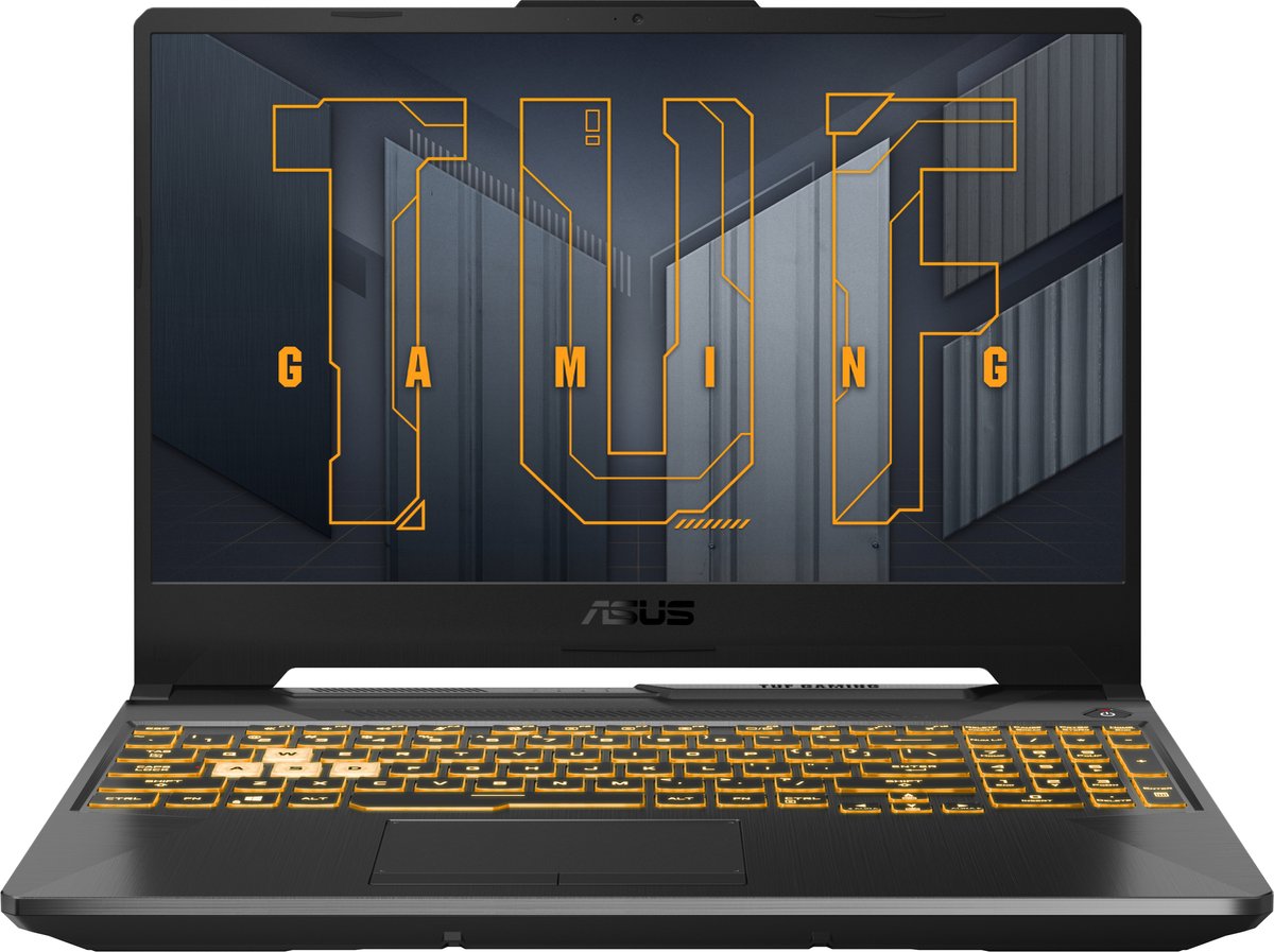 ASUS TUF Gaming F15 FX506HEB-HN159W (15.6") - Intel Core i5 - 16GB - 1000GB - NVIDIA GeForce RTX 3050 Ti - Windows 11 Home Zwart