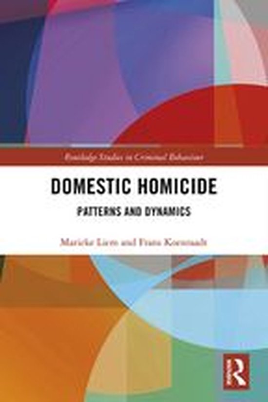 Routledge Studies in Criminal Behaviour - Domestic Homicide - cover