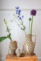 Return to sender - Handpainted vase - Small - Leopard