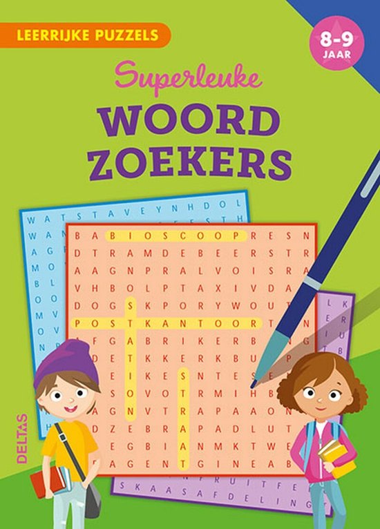 Leerrijke puzzels 0 - Superleuke woordzoekers 8-9 jaar | bol.com