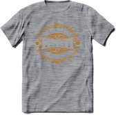 1931 The One And Only T-Shirt | Goud - Zilver | Grappig Verjaardag  En  Feest Cadeau | Dames - Heren | - Donker Grijs - Gemaleerd - S