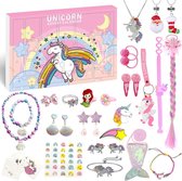 Kidsly Adventskalender - Unicorn - Aftelkalender - Eenhoorn - Unicorn speelgoed - Maar liefst 24 hoge kwaliteit cadeautjes