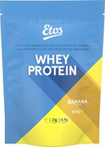 Etos eiwitshakes - Whey Protein - Banaan - 4 x 510GR - 4 stuks