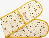 Emma Bridgewater Textiel Double Oven Glove Polka Dot & Bumblebee