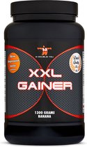 M Double You - XXL Gainer (Banana - 1300 gram) - Weight gainer - Mass gainer