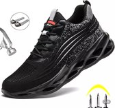 Werkschoenen Ben Sport Stalen Neus Kleur Zwart / Grijs Maat 38