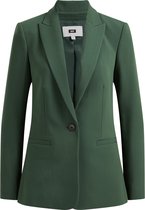 WE Fashion Dames regular fit blazer met stretch