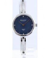 Regent Horloge - Zilverkleurig (kleur kast) - Zilverkleurig bandje - 26 mm