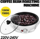 Elektrische koffieboonbrander bakmachine voor thuiskantoor Pinda's, noten, rijstpopcorn, koffiebonen roosteren