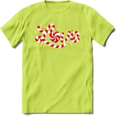 Love - Valentijn T-Shirt | Grappig Valentijnsdag Cadeautje voor Hem en Haar | Dames - Heren - Unisex | Kleding Cadeau | - Groen - S