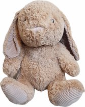Super zachte pluche knuffel konijn XXL - Zittend 60 cm - Knuffelbeer 60 cm - gerecycled materiaal - Knuffel beer - Valentijn - Valentijncadeau