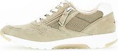 Gabor 86.978.11, Taupe dames Rolling Soft sneaker wijdte G