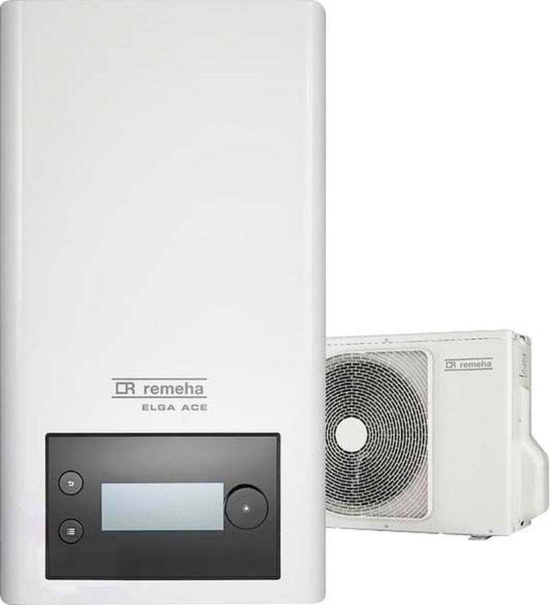 Remeha Elga Ace 4kW compleet binnen en buiten deel