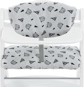 Hauck Deluxe Stoelverkleiner voor kinderstoel - Nordic Grey