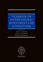 Yearbook on International Investment Law and Policy- Yearbook on International Investment Law & Policy 2020