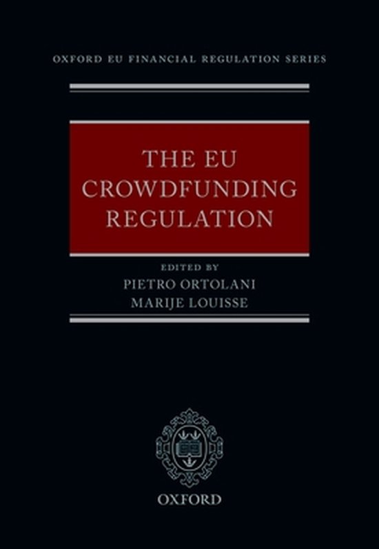Oxford EU Financial Regulation-The EU Crowdfunding Regulatio ... - cover