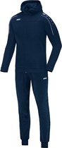 Jako - Hooded Tracksuit Classico - Polyesterpak met kap Classico - 140 - Blauw