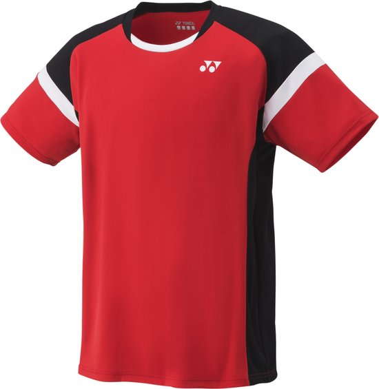 Yonex junioren badminton tennis shirt - YJ0001 rood - maat 145-155