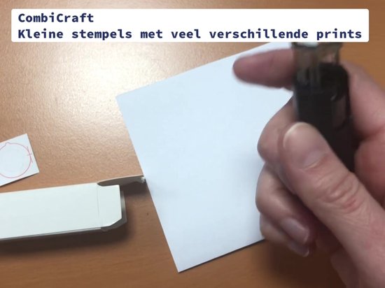 Wes Maken Zelfinktende Stempel S-1540 Rechthoek Noris Inkt, Duitsland Schuim. Al