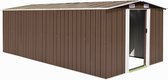 Everest Tuinschuur 257x489x181 cm metaal bruin